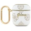 Guess GUA2PG4GPH AirPods 1/2 cover       biały/white 4G Hook